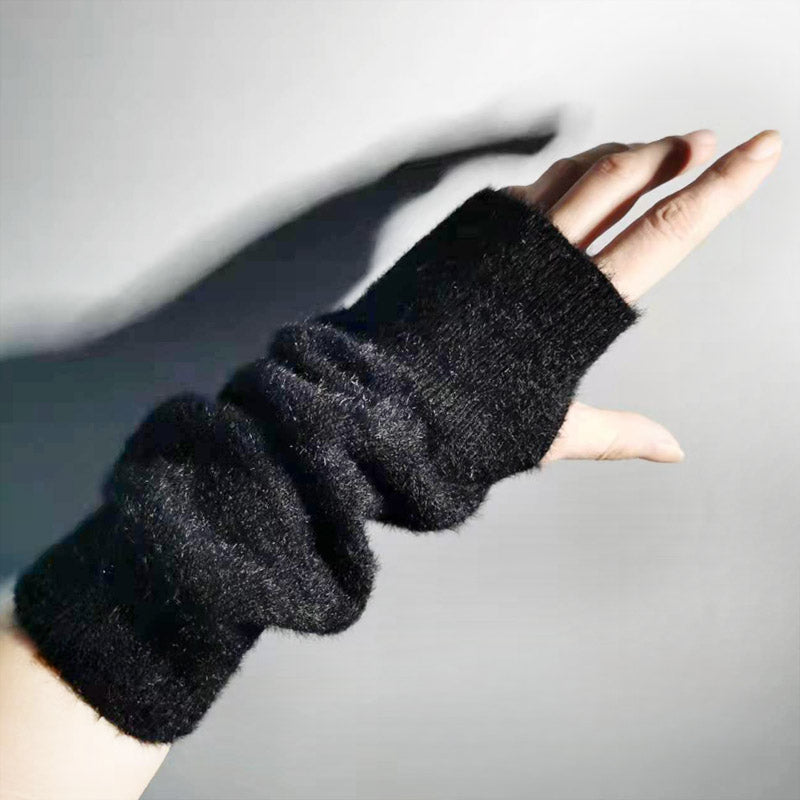 Soft Winter Warm Fake Sleeves Gloves