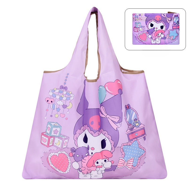 Cute Cartoon Foldable Shopping Bag