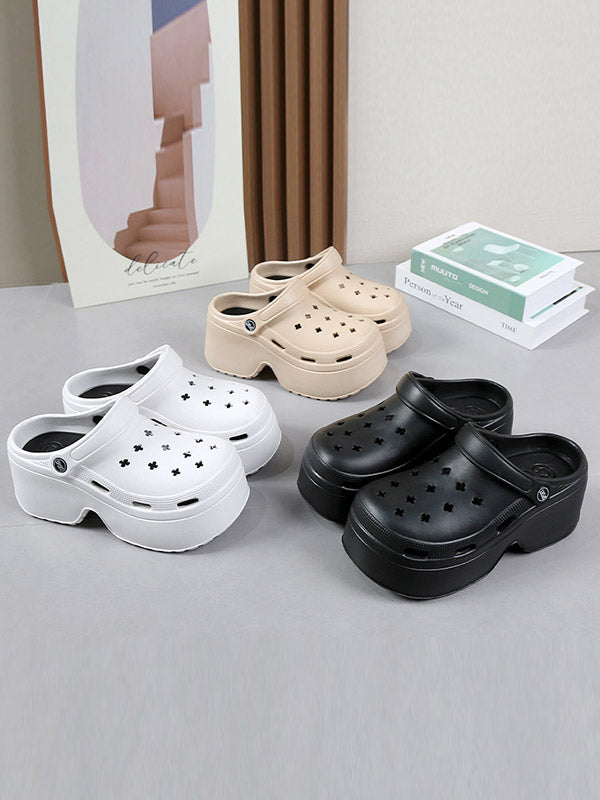 Hollow Crocs Sandals