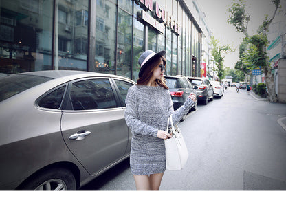 Sexy Knitted Two Pieces  Sheath Dresses