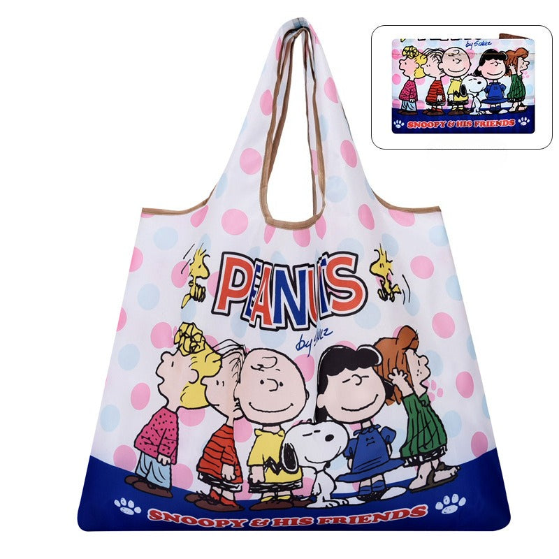 Cute Cartoon Foldable Shopping Bag