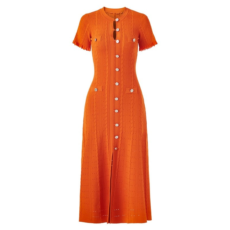 Short Sleeve Knit Dress