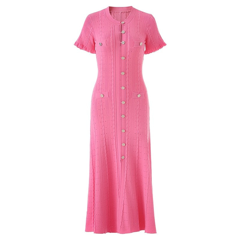 Short Sleeve Knit Dress