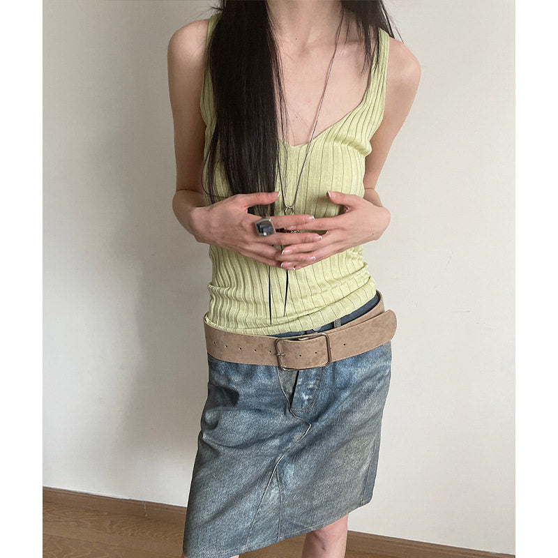 Women's Wide Belt Retro Style For Dresses Jeans Fashion Accessory
