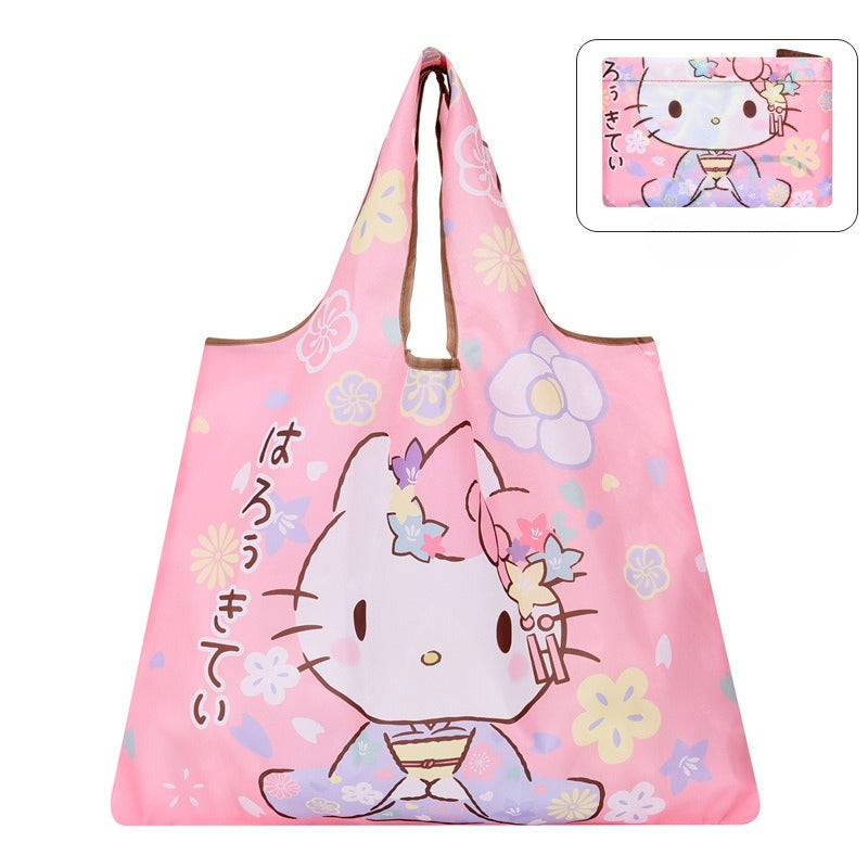 Cute Cartoon Foldable Shopping Bag