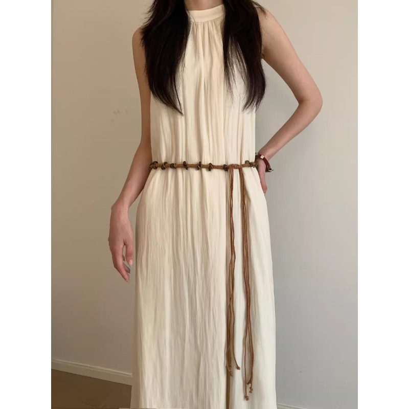 Bohemian Beaded Braided Belt For Dresses