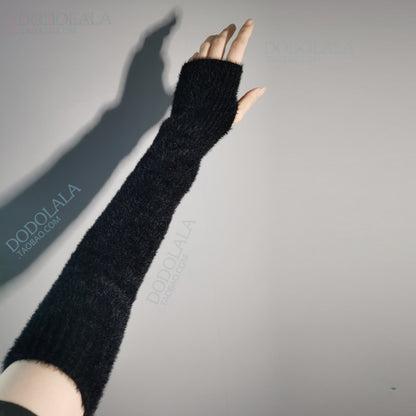 Soft Winter Warm Fake Sleeves Gloves