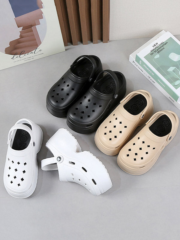 Hollow Crocs Sandals