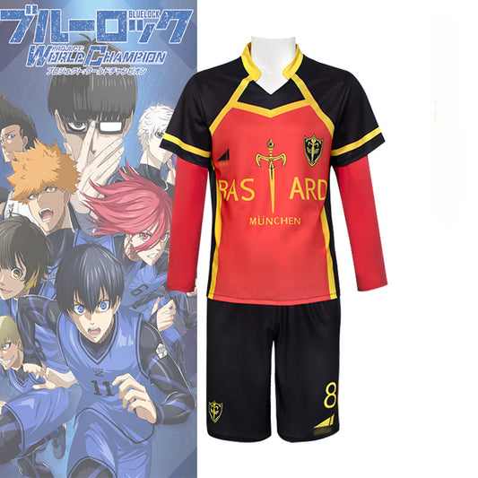 BLUE LOCK Germany Team Football Wear Isagi Yoichi Cosplay Costume