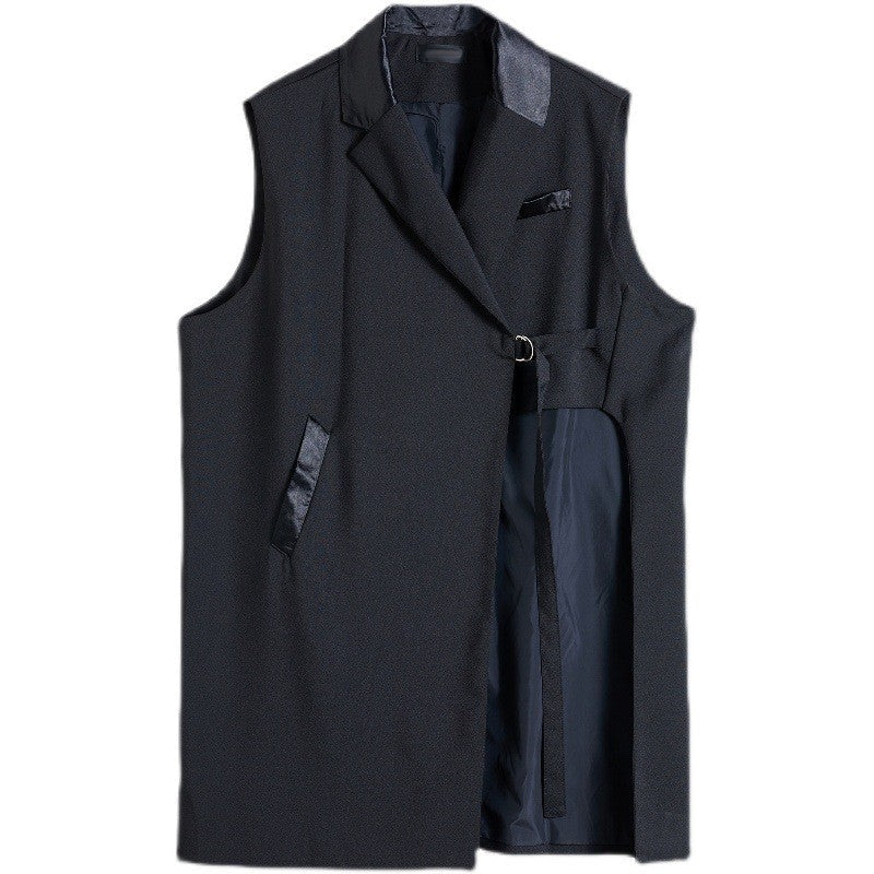 Black Loose Vest