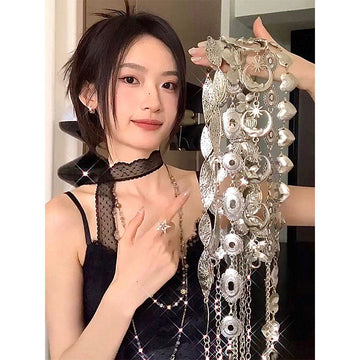 Bohemian Metal Butterfly Y2K Waist Chain For Dresses
