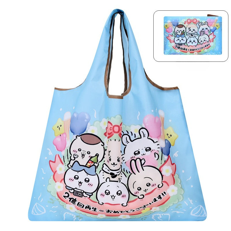 Cute Cartoon Foldable Shopping Bag