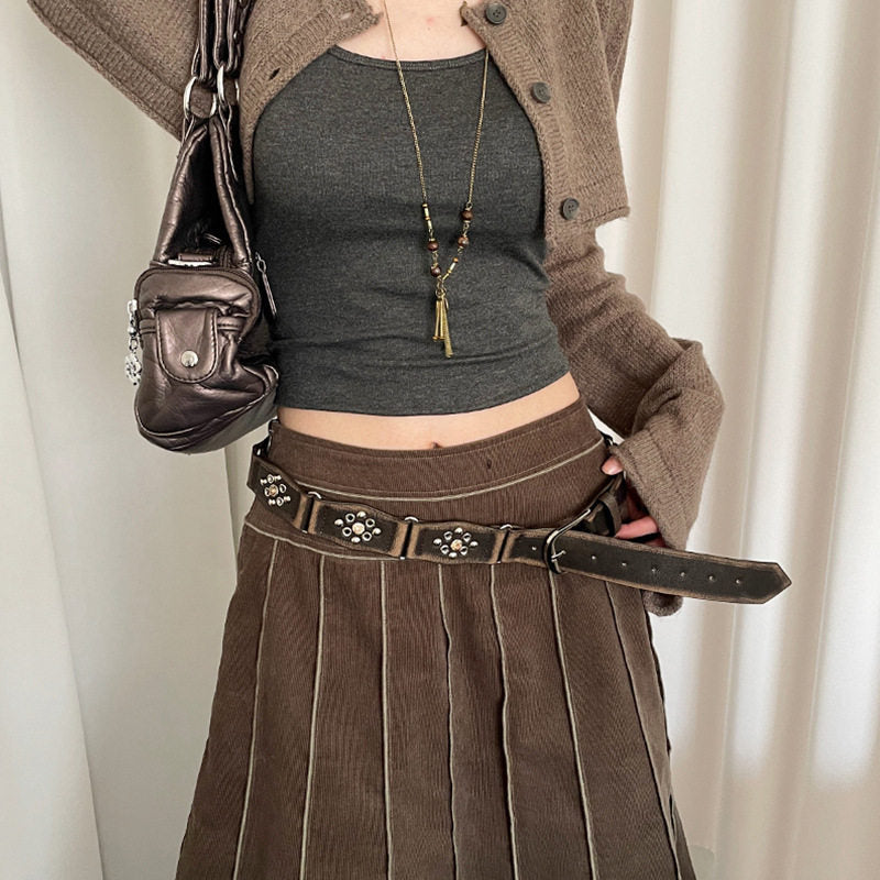 Bohemian Braided Belt For Women With Dresses Jeans