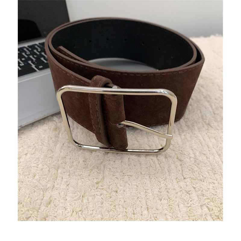 Women's Wide Belt Retro Style For Dresses Jeans Fashion Accessory
