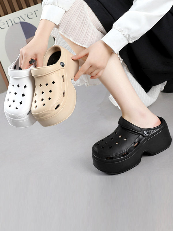 Hollow Crocs Sandals