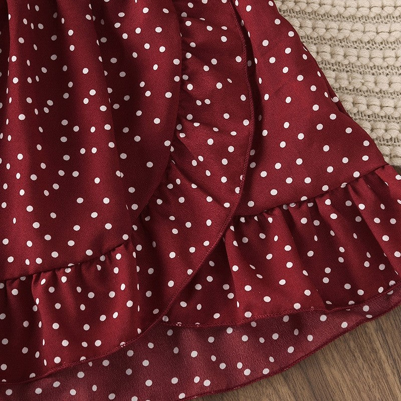 Girls Printed Camisole Top Skirt Set