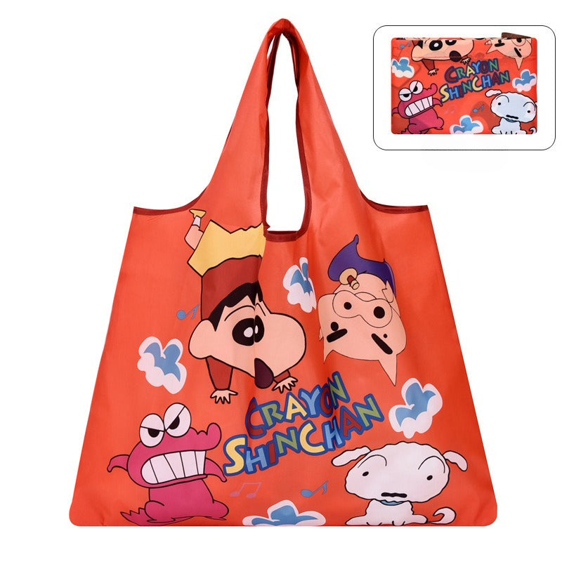 Cute Cartoon Foldable Shopping Bag