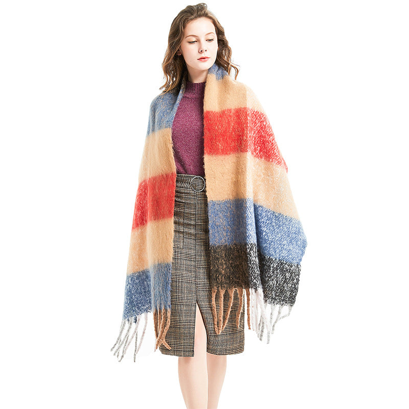 Casual Warm Thick Winter Scarves