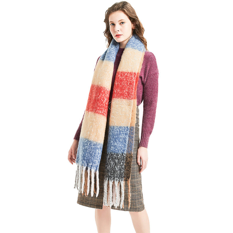 Casual Warm Thick Winter Scarves