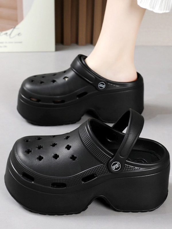 Hollow Crocs Sandals