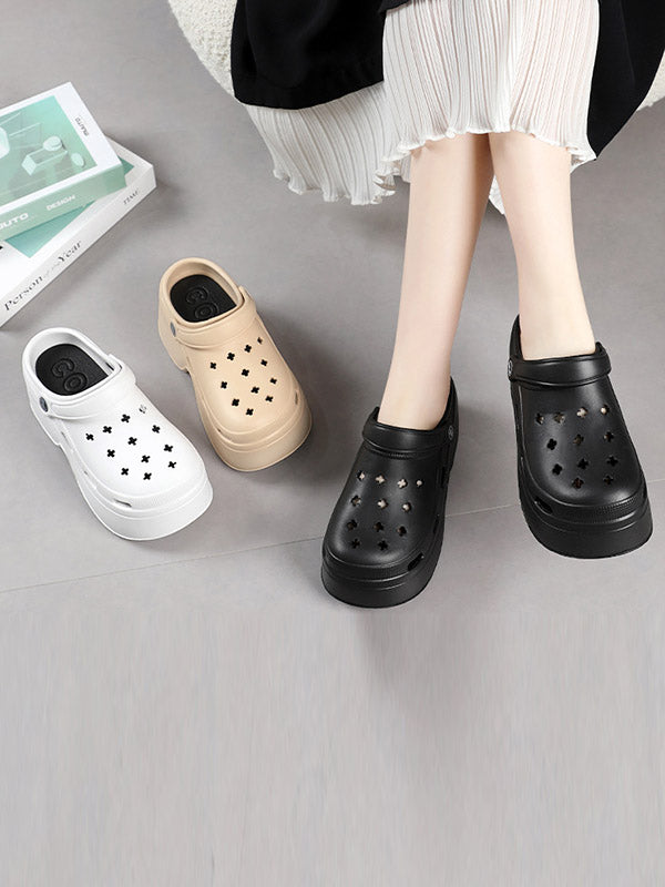 Hollow Crocs Sandals