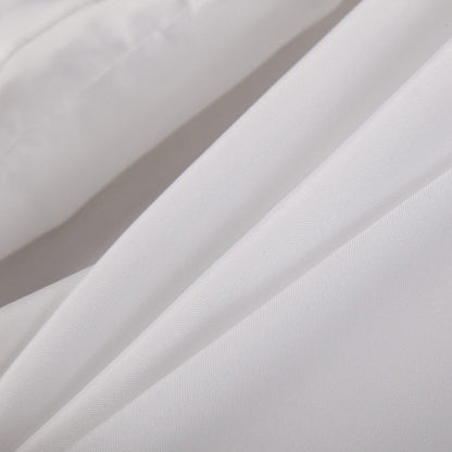 White Shower Curtains Waterproof Thick Solid Bath Curtains For Bathroom Bathtub Large Wide Bathing Cover 12 Hooks