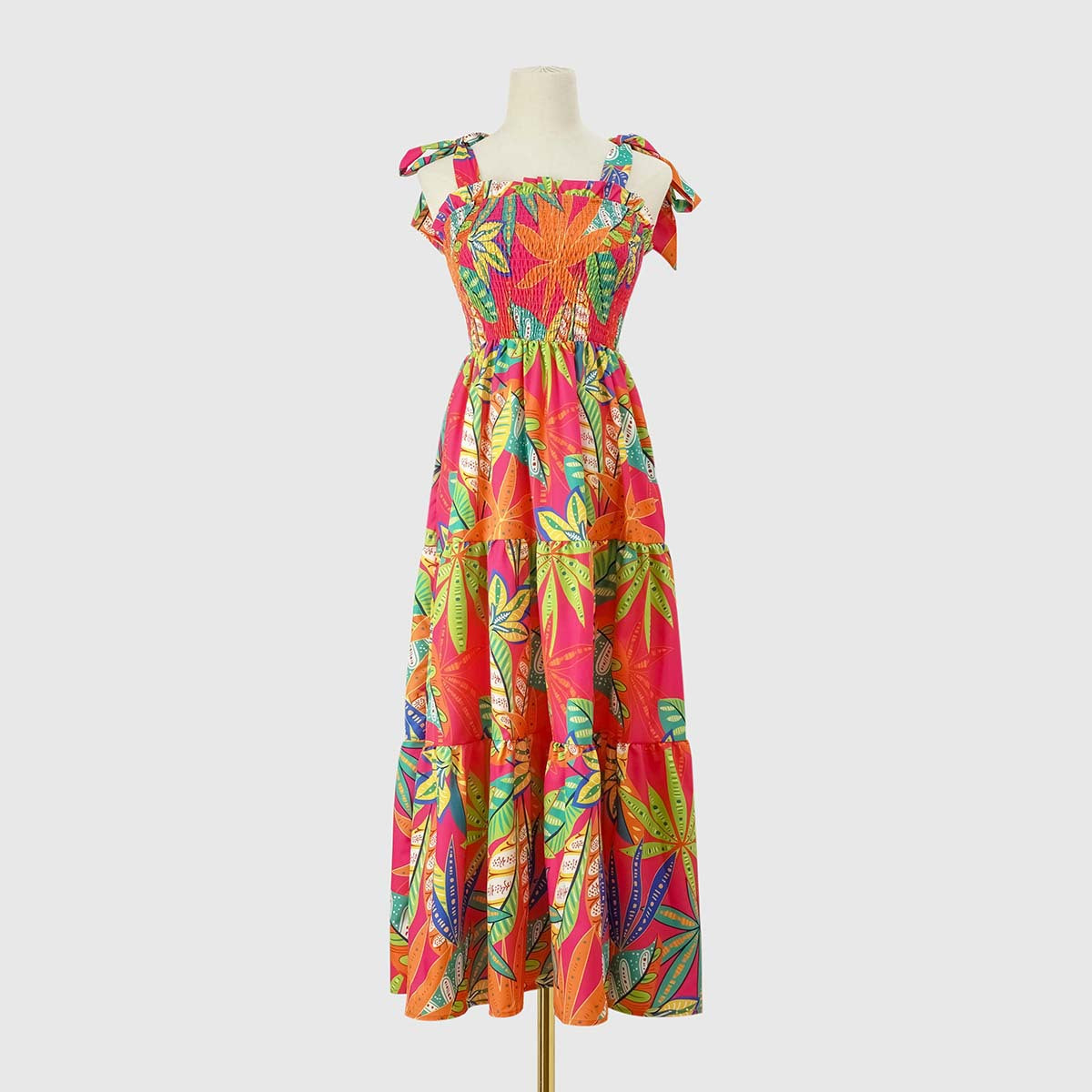 Casual Summer Straps Long Maxi Dresses
