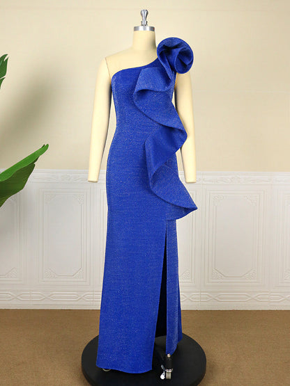 Gorgeous One Shoulder Plus Sizes Evening Dresses