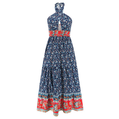 Sexy Halter Summer Bohemian Dresses