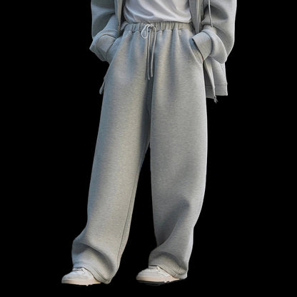 Designed Zippered Hoodies Coats & Drawstring Sports Pants