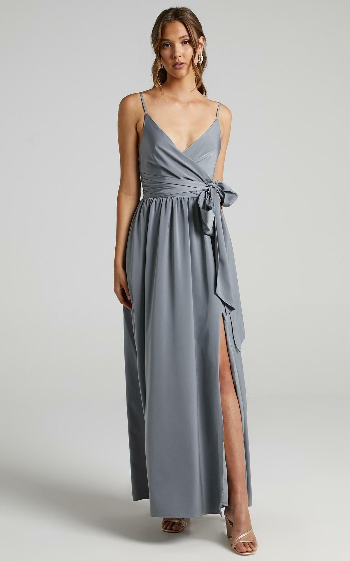 Sexy Satin Sleeveless Party Dresses