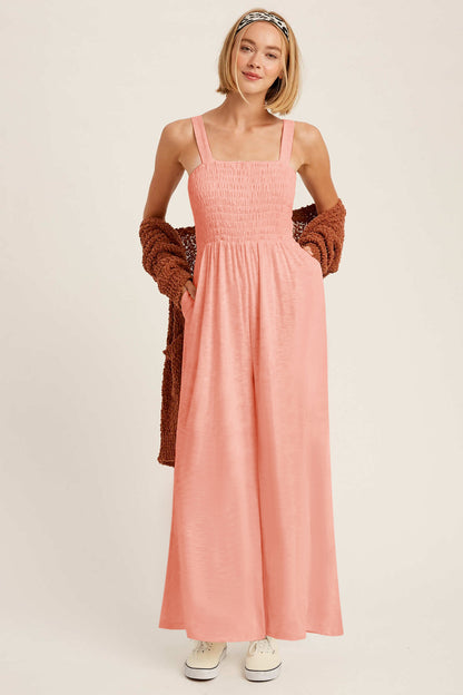 Casual Summer Wide Legs Jumpsuits for Women