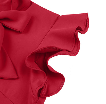 Vintage Ruffled Women Dresses