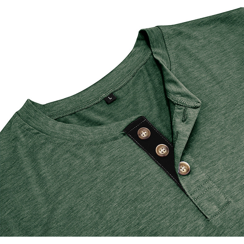 Casual Round Neck Long Sleeves T Shirts