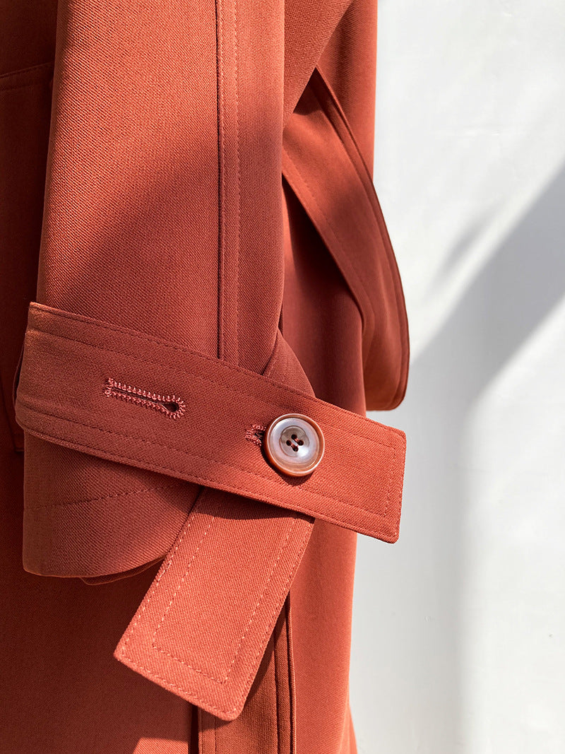 Fashion Loose Long Trench Coats for Women