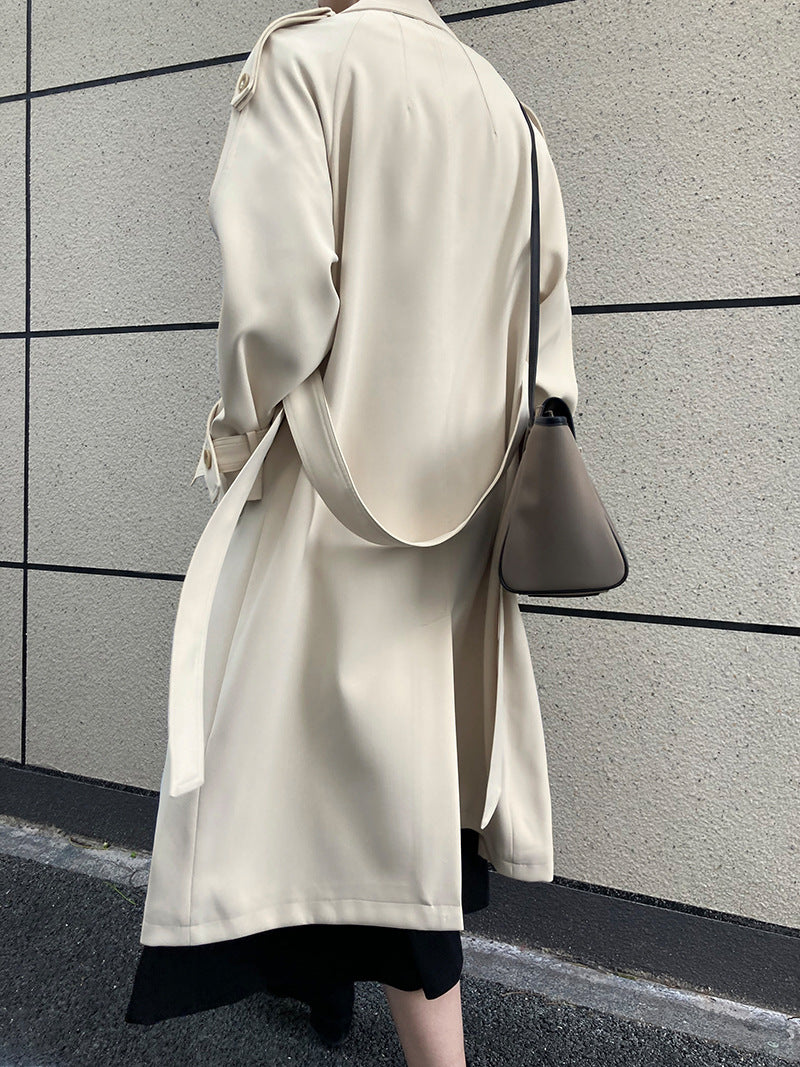 Fashion Loose Long Trench Coats for Women