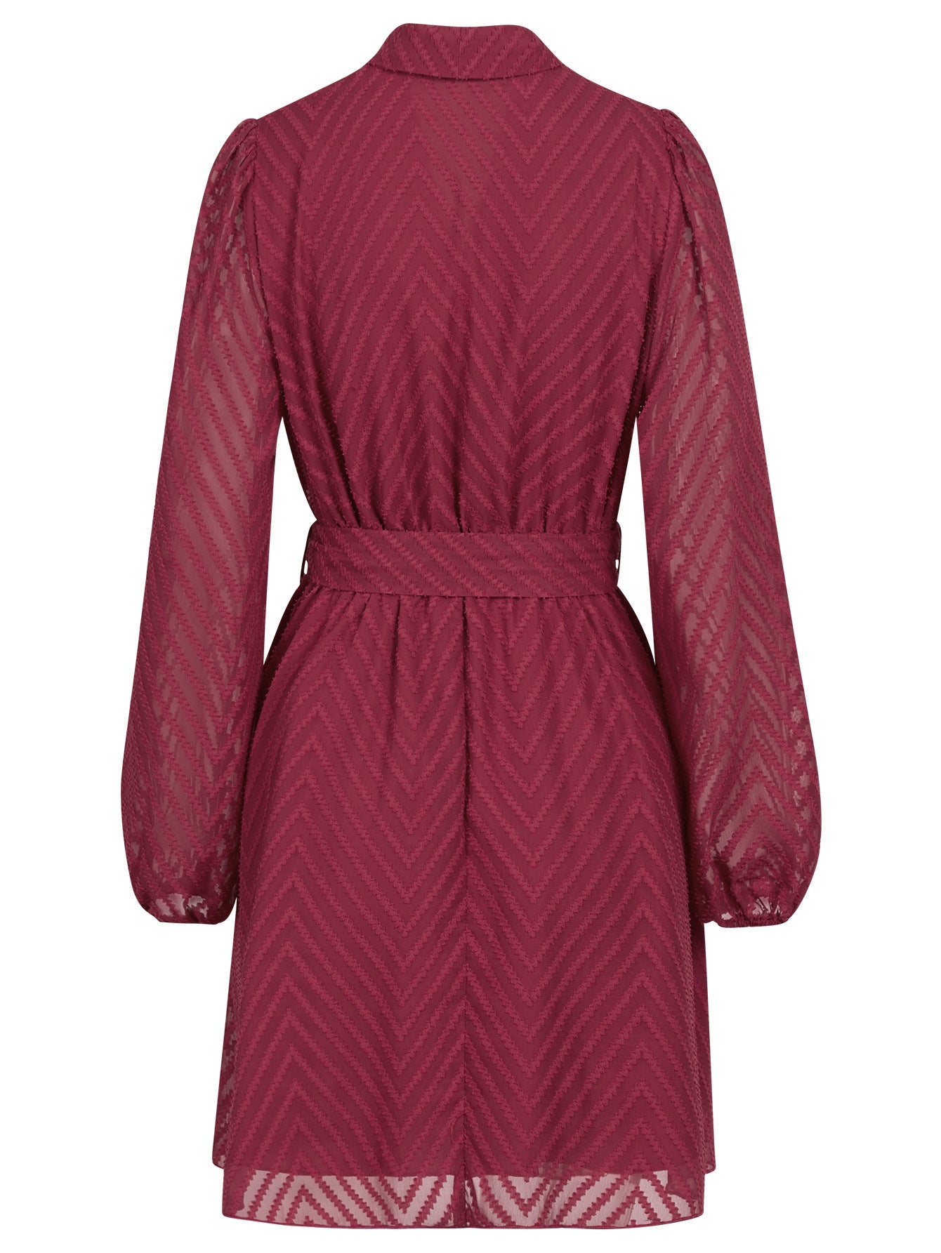 Fashion V Neck Long Sleeves Short Dresses