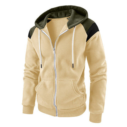 Casual Men's Zipper Hoodies