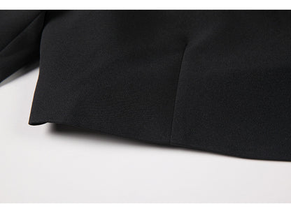 Fashion Short Blazers & High Waist Pants Suits