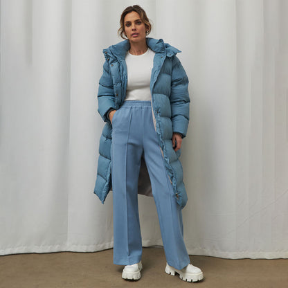 Fashion  Luxury Warm Long Down Jackets for Women