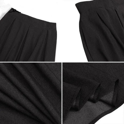 Casual High Waist Summer Long Skirts
