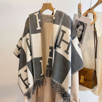 H Design Winter Warm Scarves Shawl