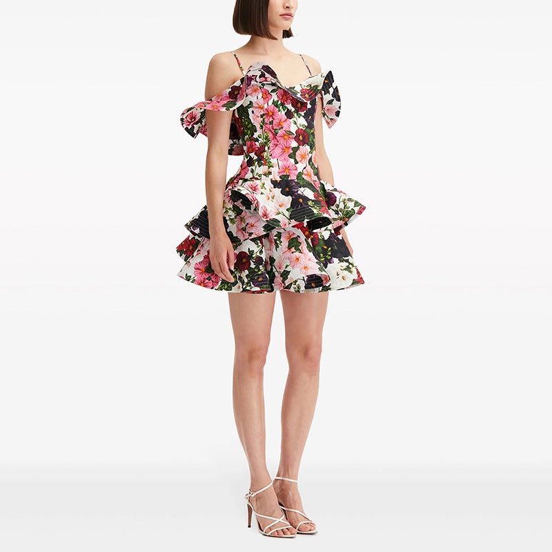 Designed Sweet Off The Shoulder Mini Dresses