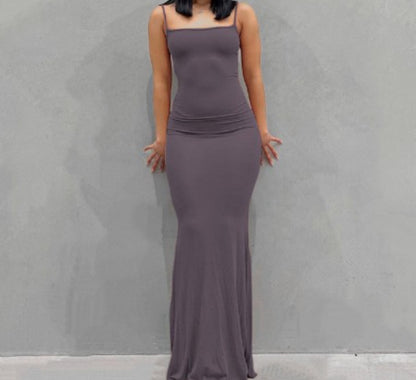 Sexy Spaghetti Straps Sheath Mermaid Dresses