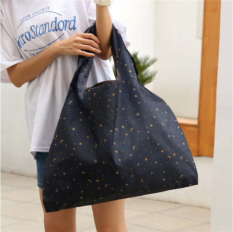 Large Capacity Foldable Reusable Waterproof Shopping Bag