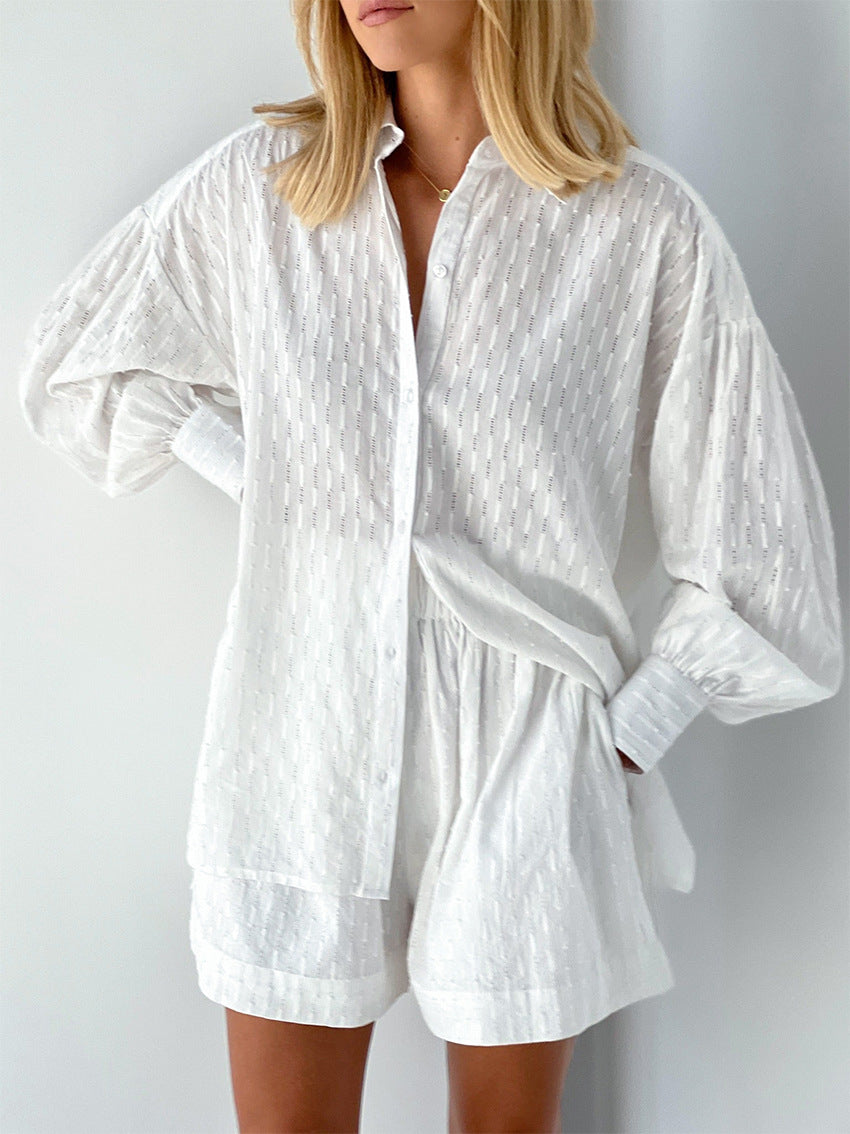 Designed Shirts & Shorts Two Pieces Suits for Women