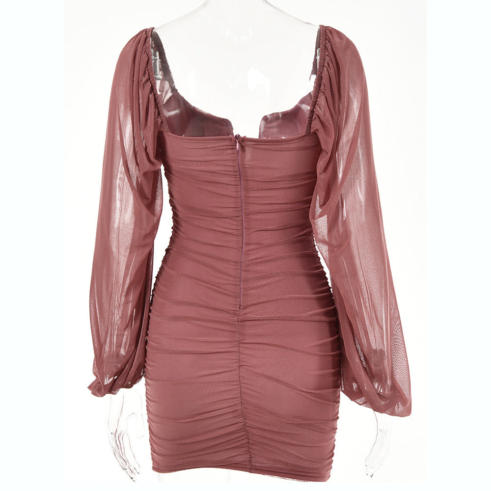 Sexy V Neck Summer Backless Mini Dresses