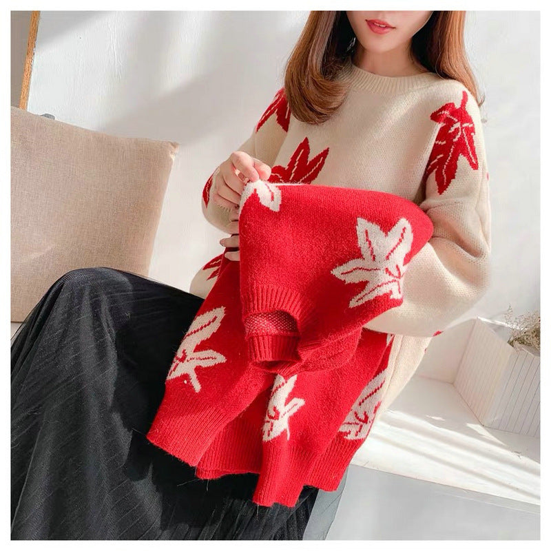 Casual Women Winter Knitted Pullover Sweaters