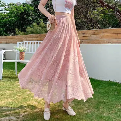 Fashion Fairy High Waist Women Long Skirts