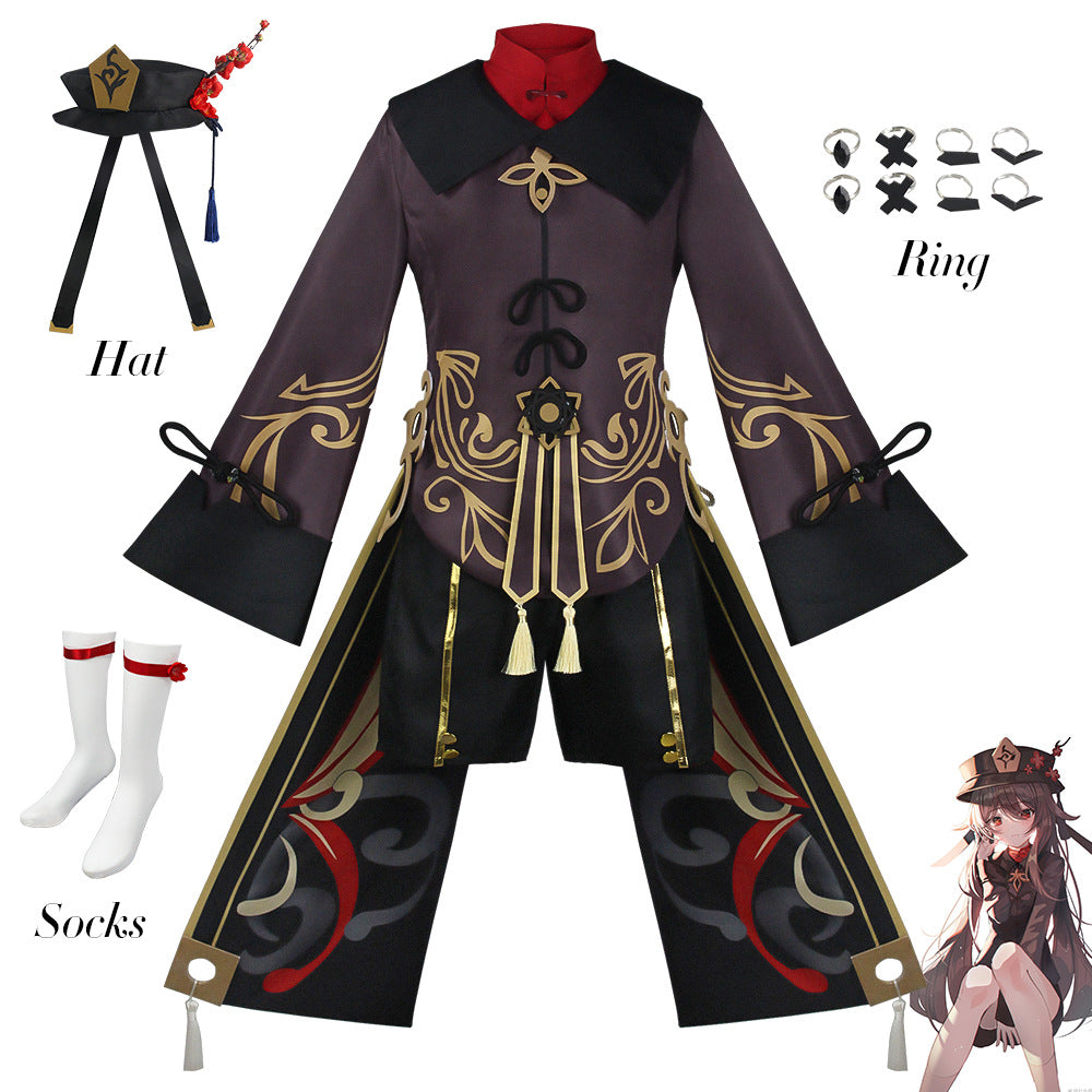 Genshin Impact Hutao Cosplay Costume